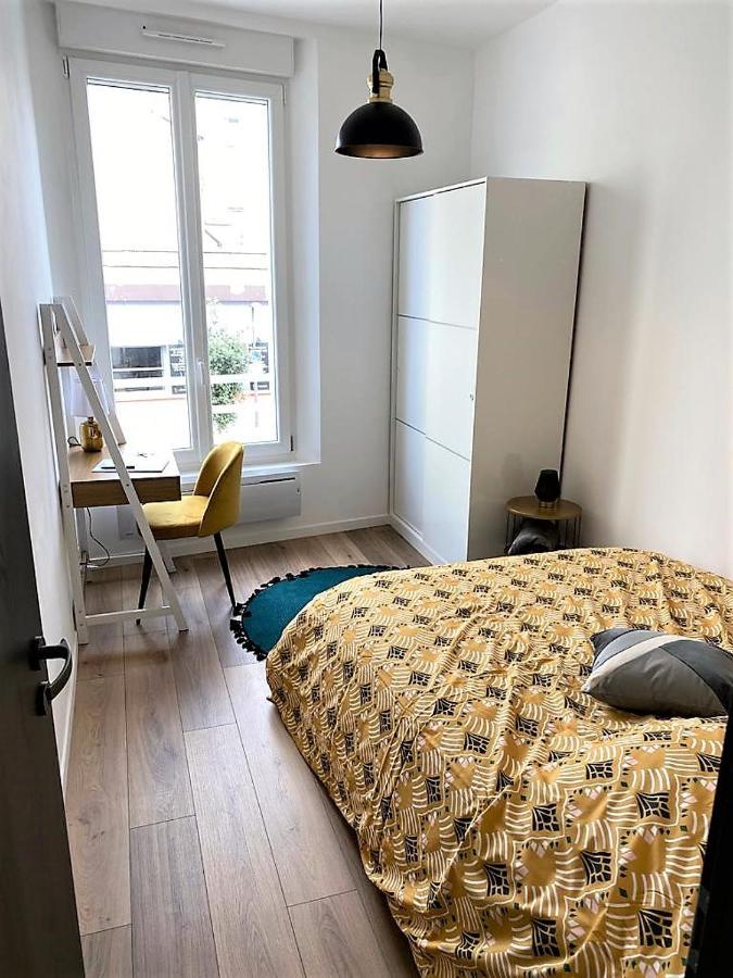 Ponsardin #55 Spacieux Appartement 3 Ch 6 Couchages ランス エクステリア 写真