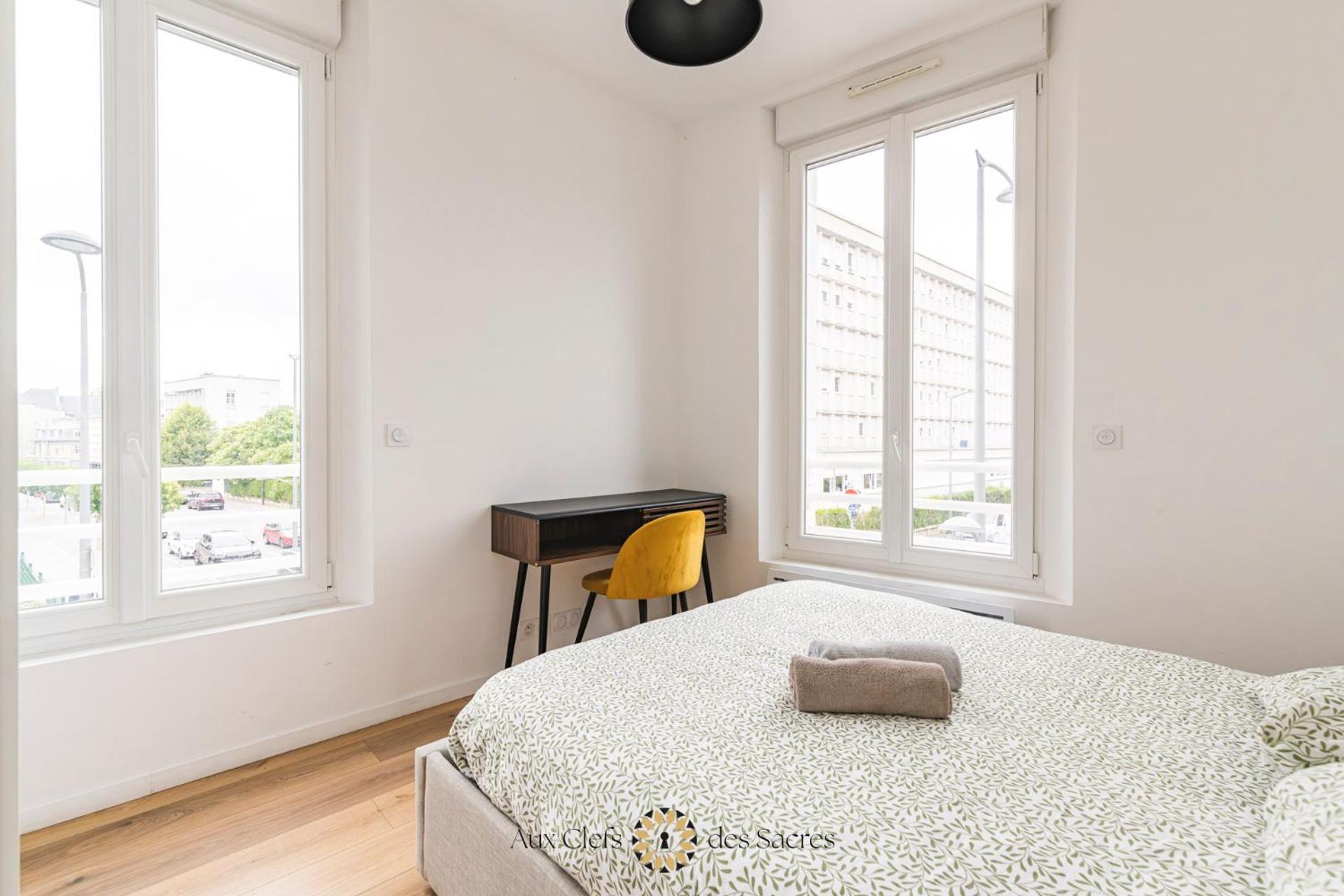 Ponsardin #55 Spacieux Appartement 3 Ch 6 Couchages ランス エクステリア 写真