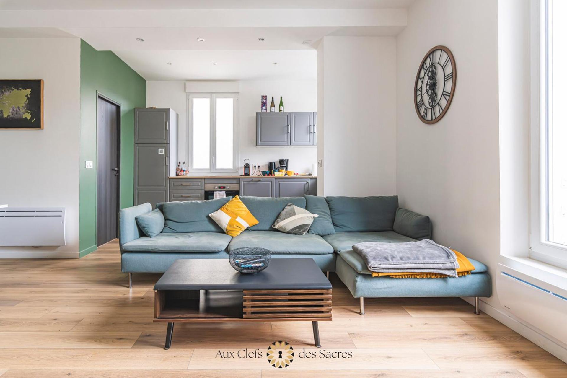 Ponsardin #55 Spacieux Appartement 3 Ch 6 Couchages ランス エクステリア 写真